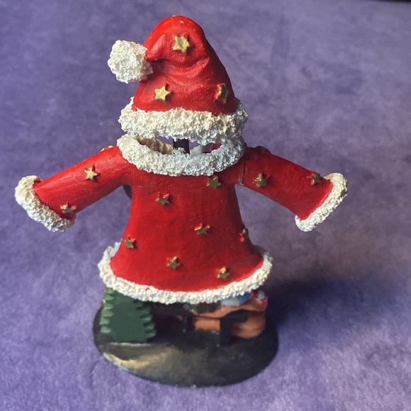 K’s Collection Hand Painted Santa Clause Suit Dressed For Christmas Figurine 6” - Picture 3 of 4